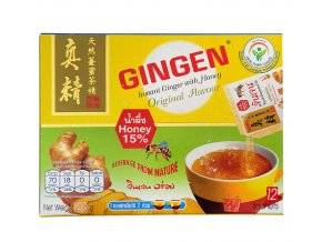 GINGEN Instantní zázvorový nápoj s medem 216 g (12x18g)