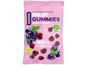 Bombus Fruit gummies černý rybíz 35 g