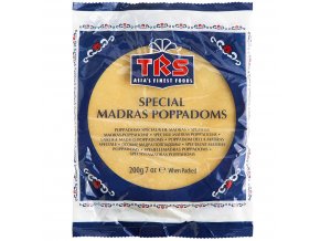 TRS Indická placka Pappadoms Madras 200 g