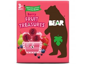 BEAR Fruit Treasures Berry jahoda a borůvka 20 g