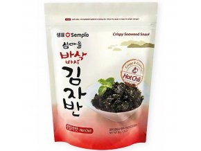 Křupavá svačina z mořských řas Hot Chilli 50 g
