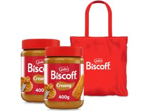 Lotus Biscoff Jemná pomazánka 400 g 2 kusy + taška ZDARMA