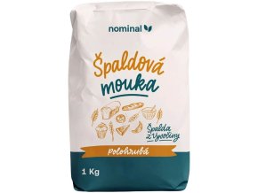 Nominal Špaldová mouka polohrubá
