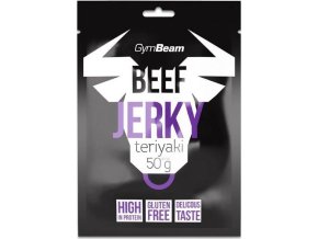 GymBeam Beef Jerky teriyaki 50 g