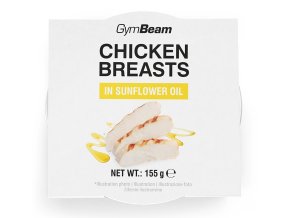 Kuřecí prsa ve slunečnicovém oleji 155 g