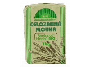 Natural mouka špaldová celozrnná hladká BIO 1 kg