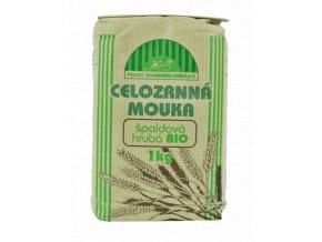 Natural mouka špaldová celozrnná hrubá BIO 1 kg