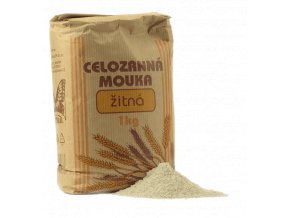 Natural mouka žitná celozrnná 1 kg