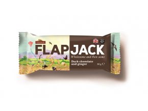 Flapjack Wholebake ovesný bezlepkový čokoláda se zázvorem 80g