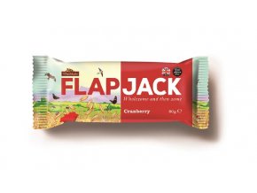 Flapjack Wholebake ovesný brusinka 80g