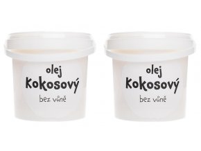 Kokosový olej bez vůně 2x 1000 ml Vital Country