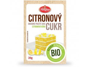 Bio citronový cukr Amylon 20g