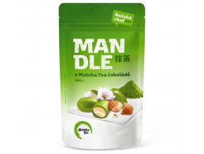 Matcha Tea mandle v čokoládě 100 g