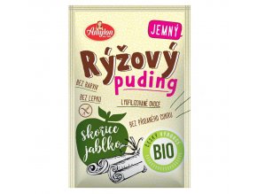 Bio Puding rýžový s jablkem a skořicí 40g