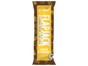 Flapjack Cerea bezlepkový banán & karamel 60g