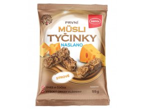 Müsli tyčinky naslano sýrové 55g