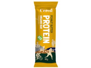 Cerea Bio proteinová tyčinka PROTEIN Peanut Butter 45g