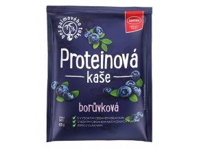 Proteinová kaše borůvková 65g