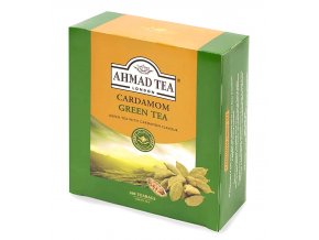 Ahmad Tea Cardamom Green Tea 100 x 2g z boku