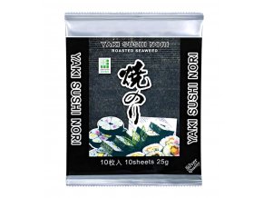 Yaki Sushi Nori Silver pražené mořské řasy 25g