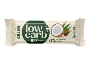 LOW CARB tyčinka kokos 35g