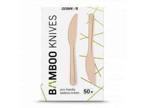 Bambusový nůž 50 ks