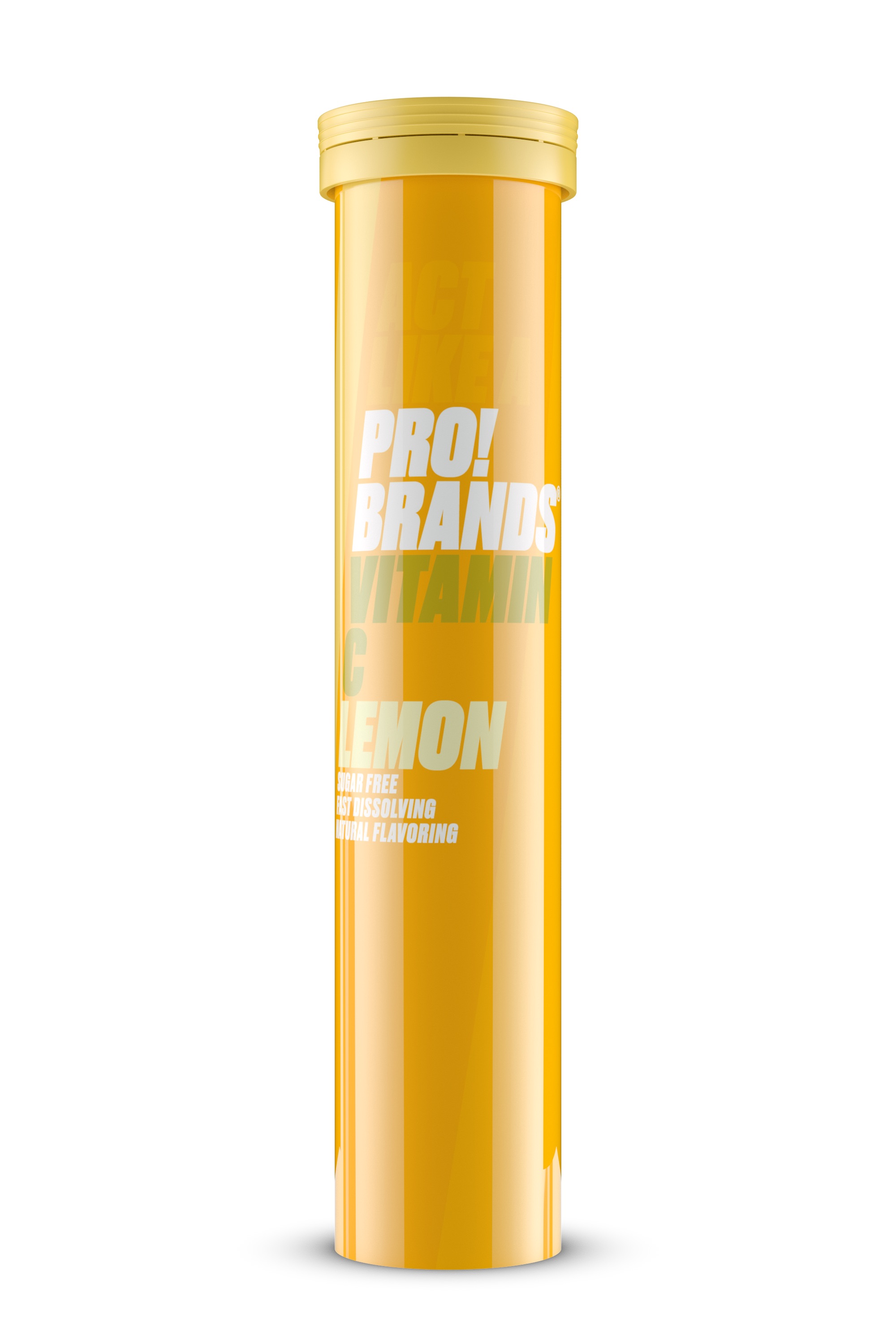 FCB - PROBRANDS PRO!BRANDS Vitamin C 80 g - 20 šumivých tbl. (citron)