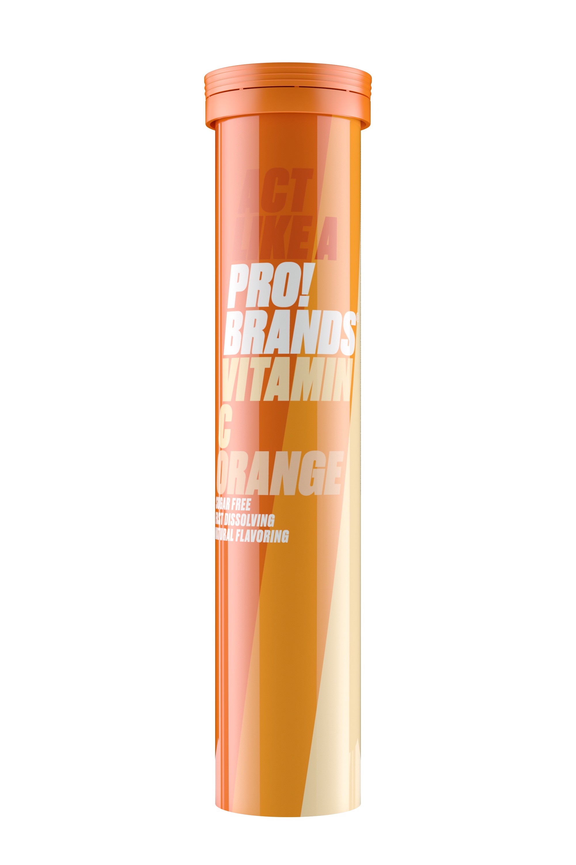 FCB - PROBRANDS PRO!BRANDS Vitamin C 80 g - 20 šumivých tbl. (pomeranč)