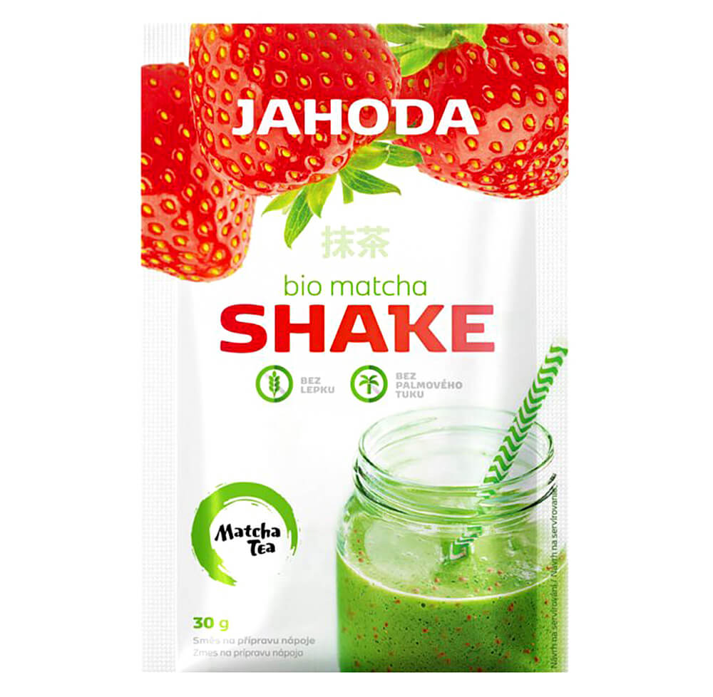 Kyosun Matcha tea Bio matcha shake jahoda Množství: 30 g