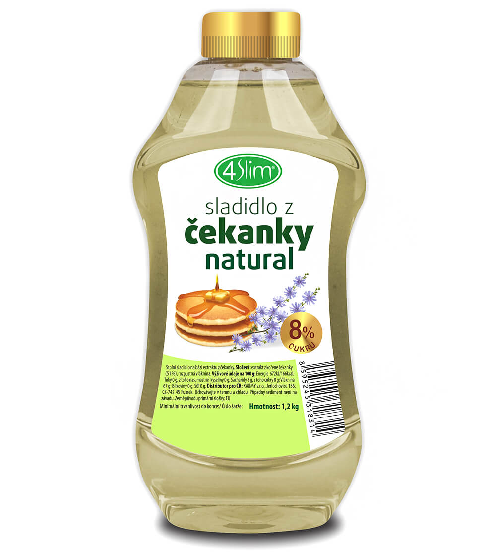 4Slim Sladidlo z čekanky natural 1,2 kg