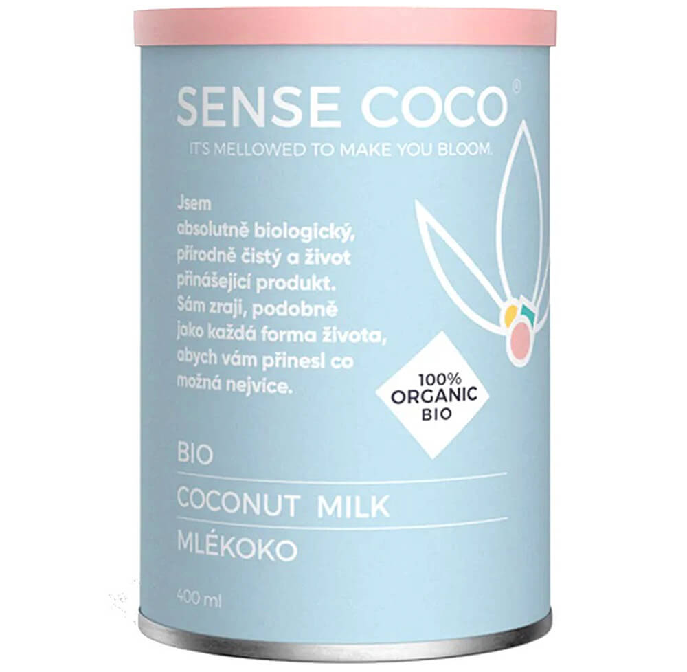 Sense Coco Bio kokosové mlékoko 400 ml
