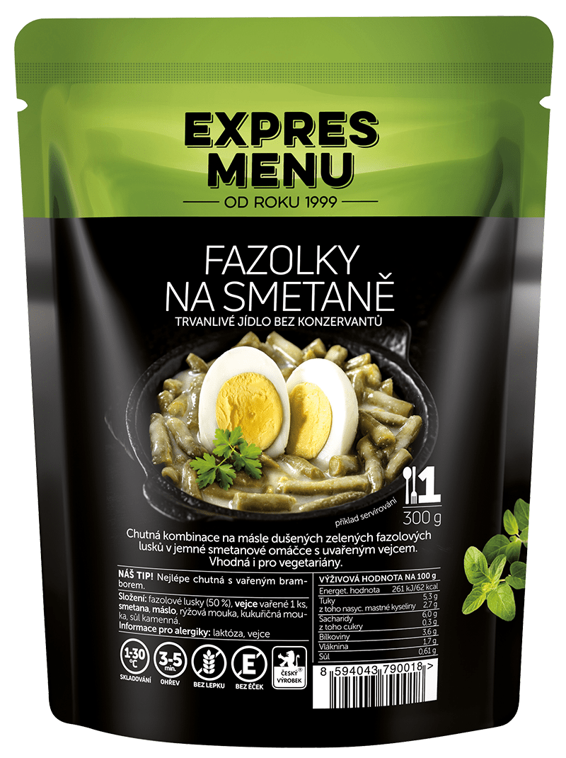 Expres Menu Fazolky na smetaně 300 g