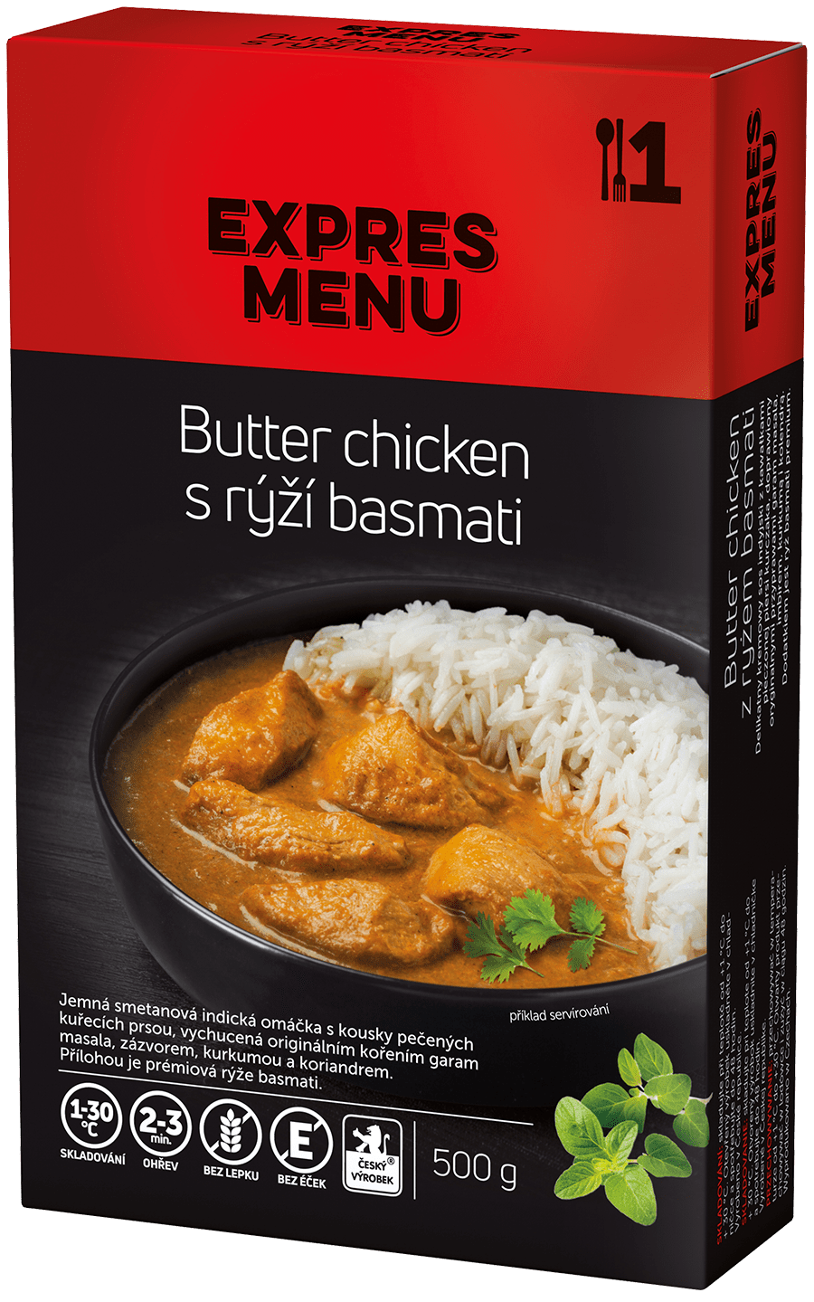 Expres Menu KM Butter chicken s basmati rýží 500 g