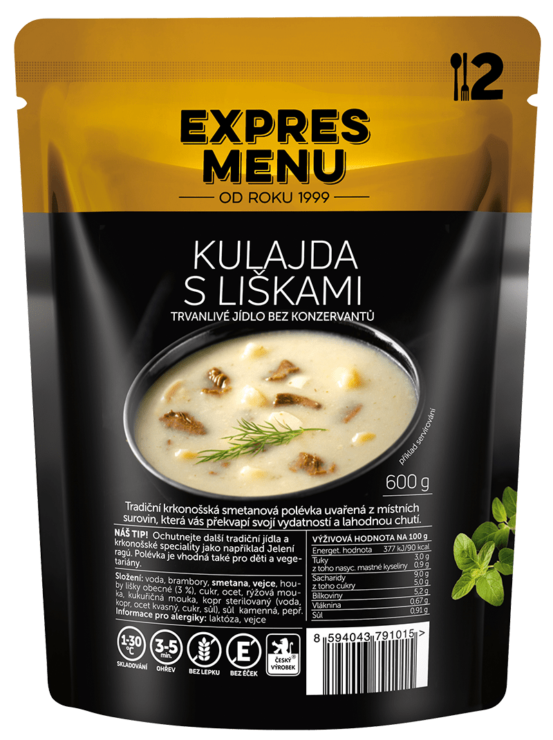 Expres Menu Kulajda s liškami 600 g