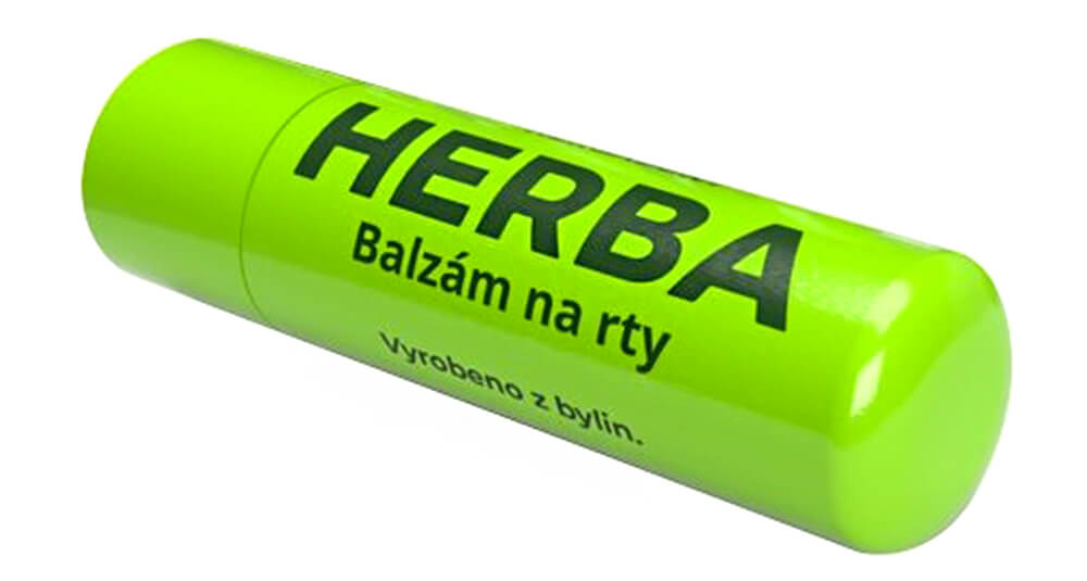 Herbadent Balzám na rty z bylin 5 ml