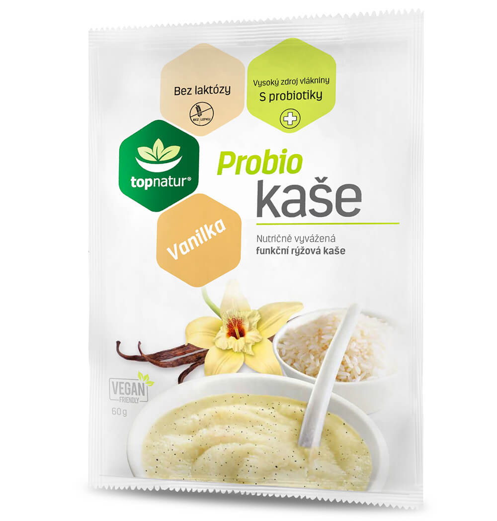 Topnatur Probio kaše Vanilka 60 g