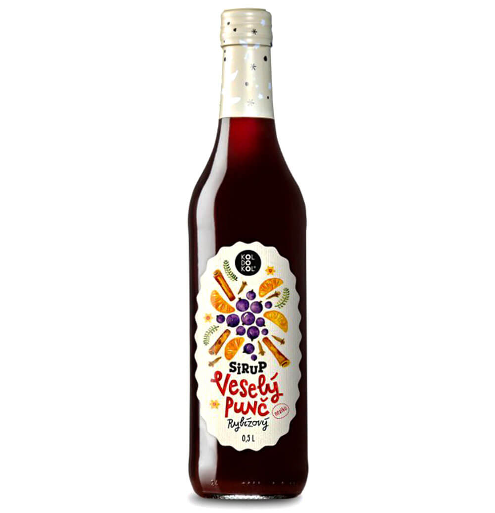 Koldokol Sirup Veselý punč Rybízový 500 ml