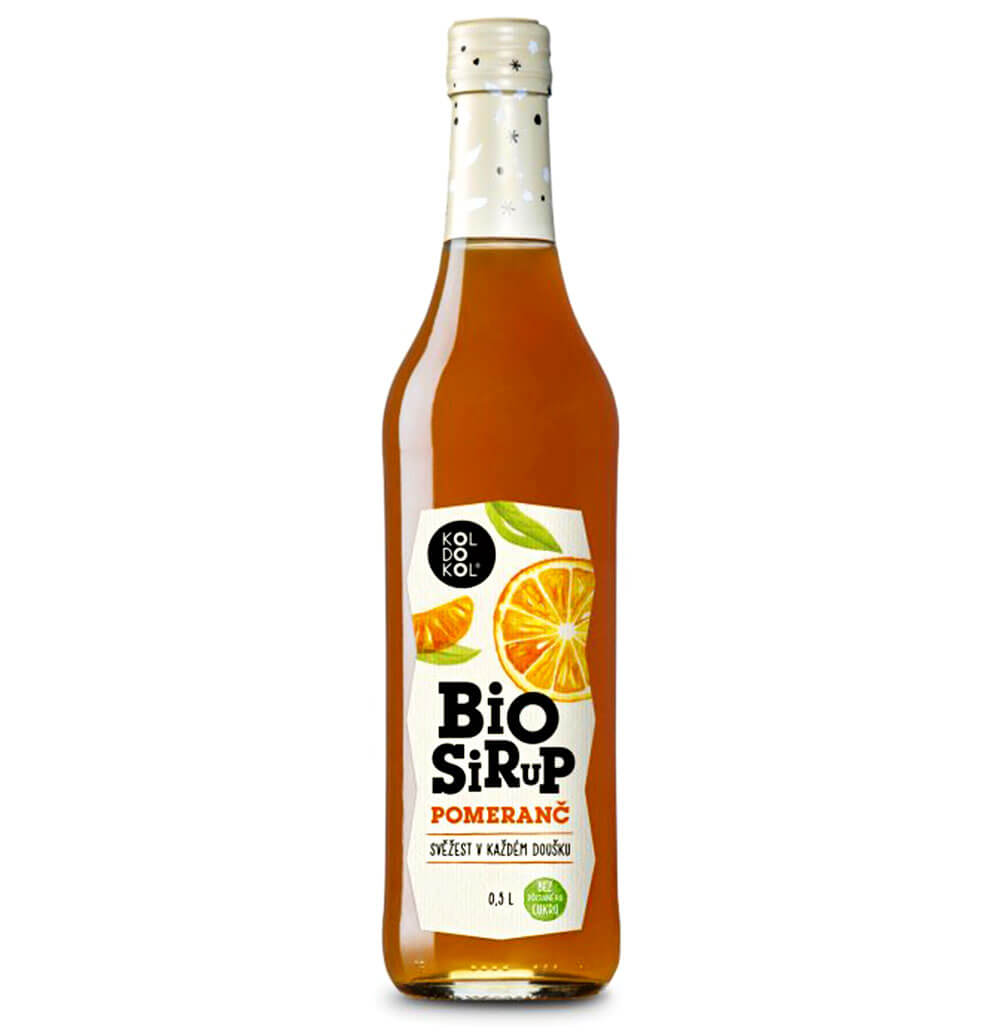 Koldokol Sirup Pomeranč BIO 500 ml