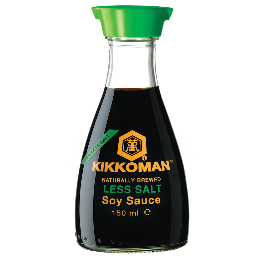 Kikkoman Veganská sójová omáčka s nižším obsahem soli 150 ml