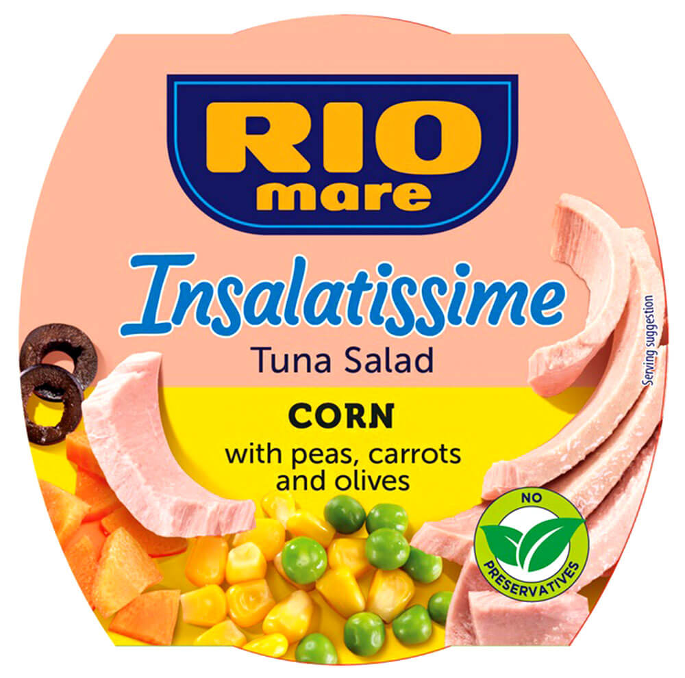 Rio Mare Insalatissime Tuňákový salát s kukuřicí 160 g