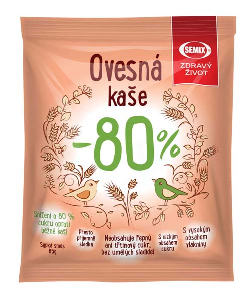 SEMIX Ovesná kaše -80% 65g