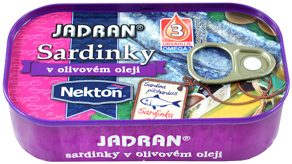 Nekton Sardinky v olivovém oleji 125 g