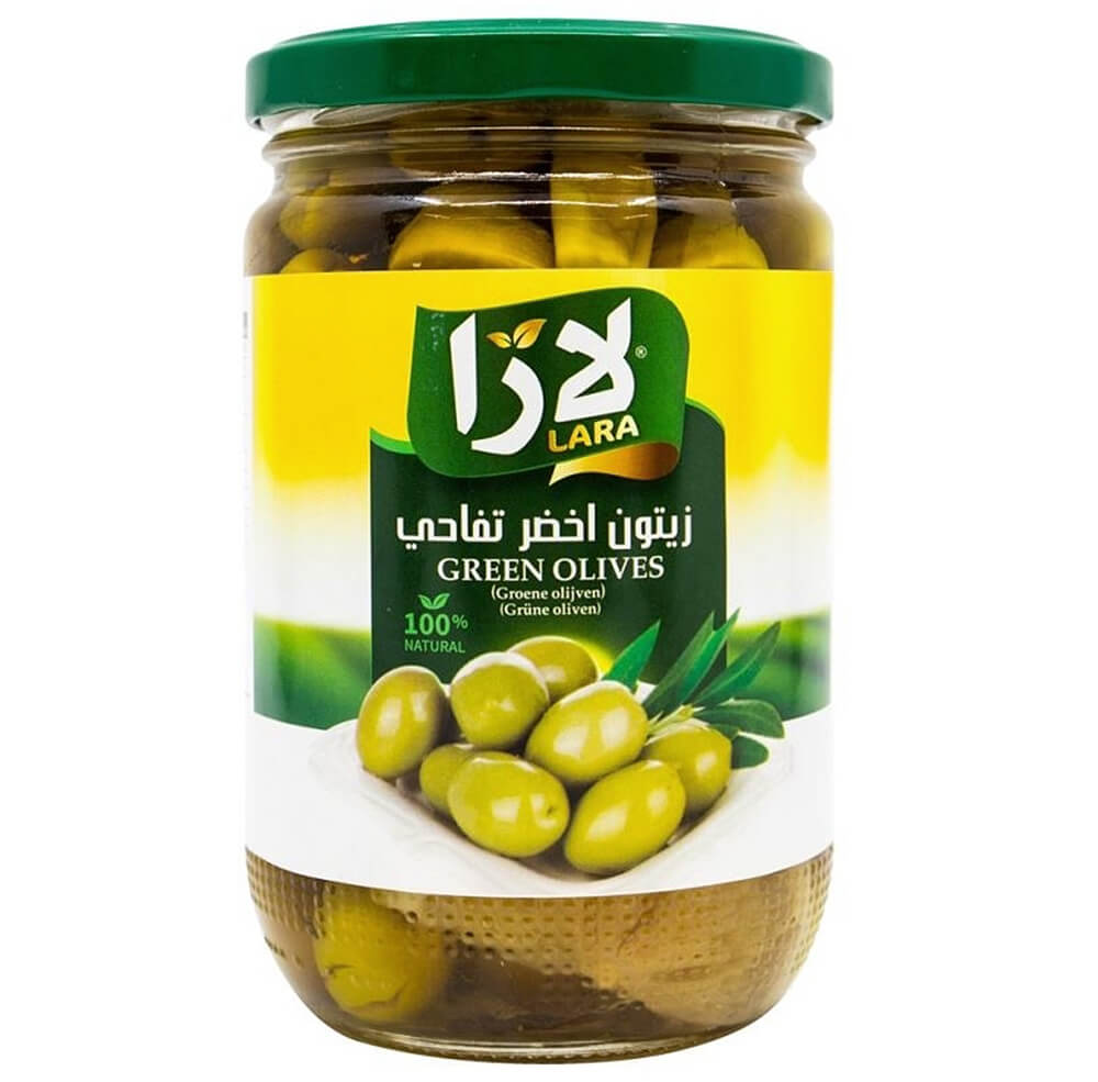 Lara Zelené Libanonské olivy s peckou 400 g