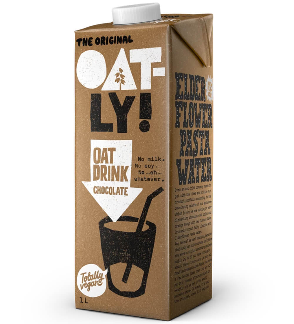 Oatly! Čokoládový ovesný nápoj 1 l