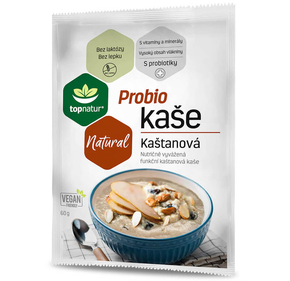 Topnatur Probio kaše kaštanová 60 g