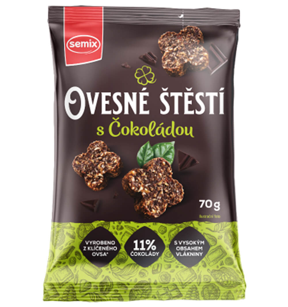 SEMIX Ovesné štěstí s čokoládou 70 g