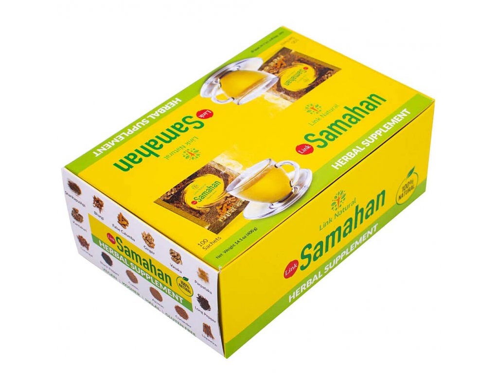 Link Natural Samahan ajurvédský bylinný nápoj Množství: 100 x 4 g