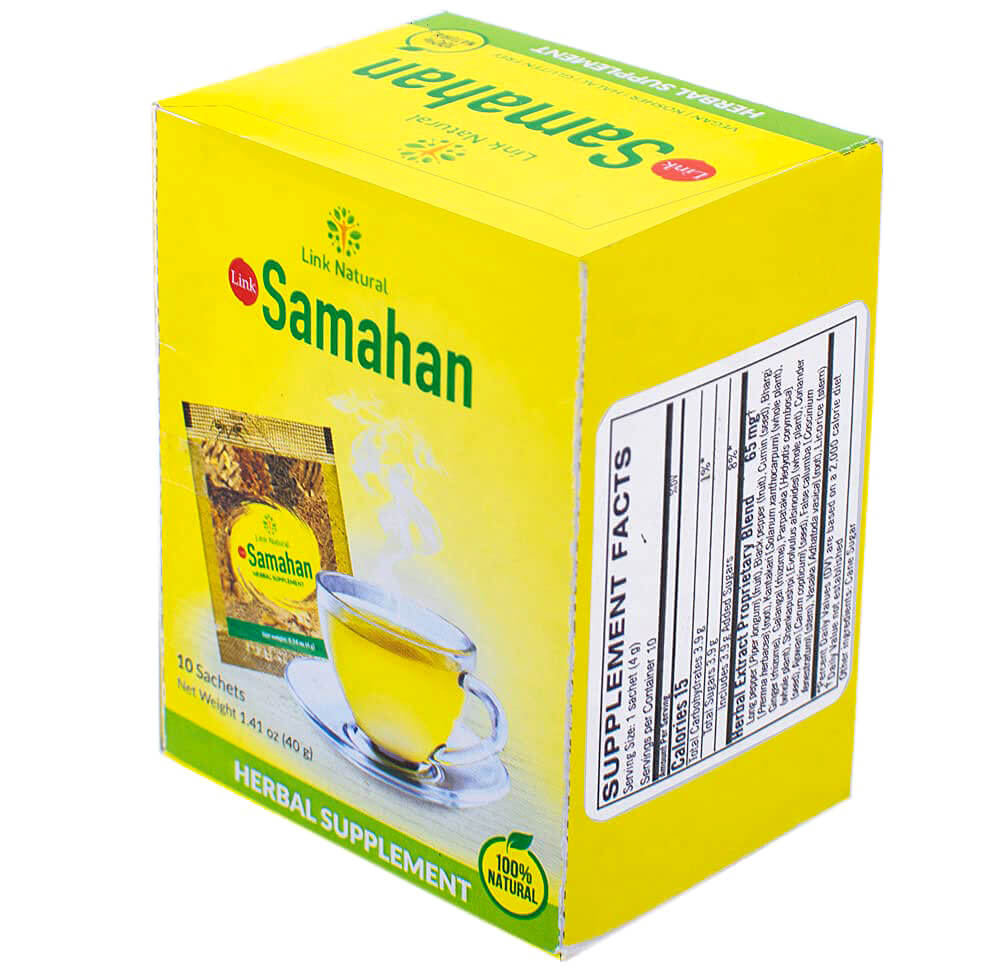 Link Natural Samahan ajurvédský bylinný nápoj Množství: 10 x 4 g