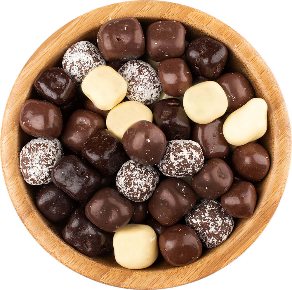 Vital Country Kokosové kostky v čokoládě MIX Množství: 250 g