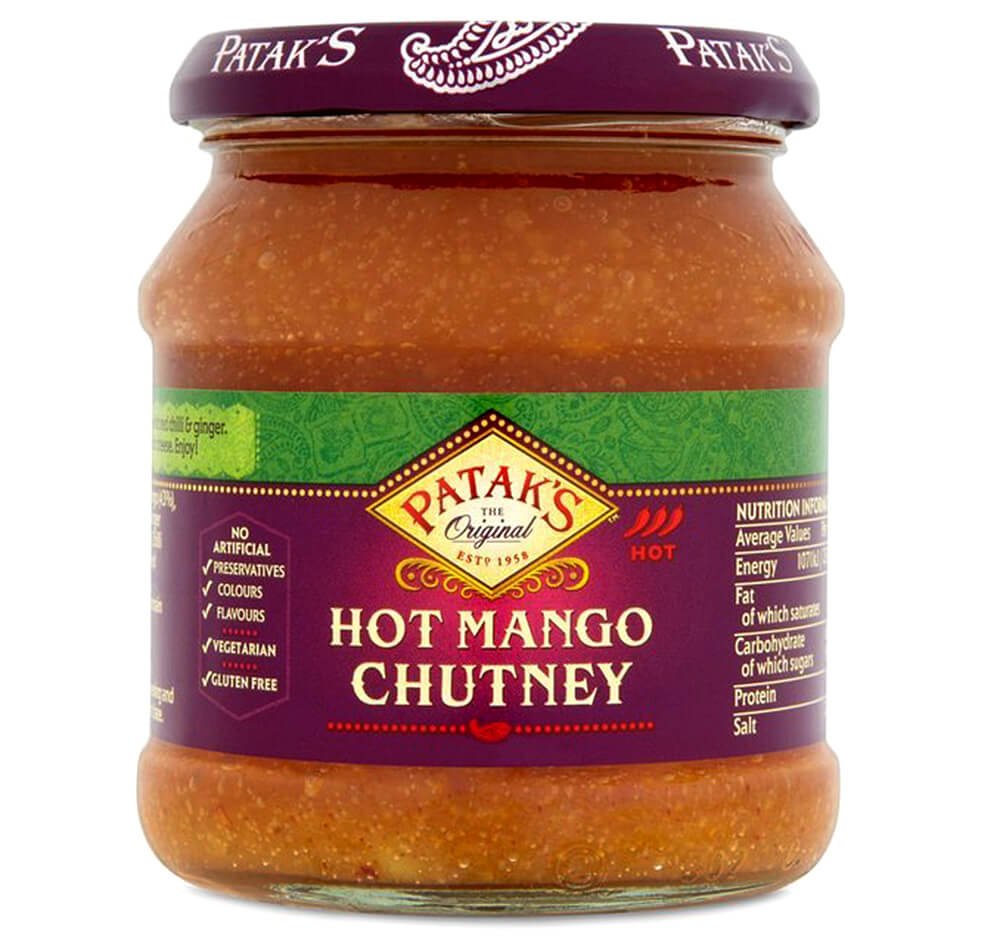 Pataks Mango Chutney pálivé 340 g